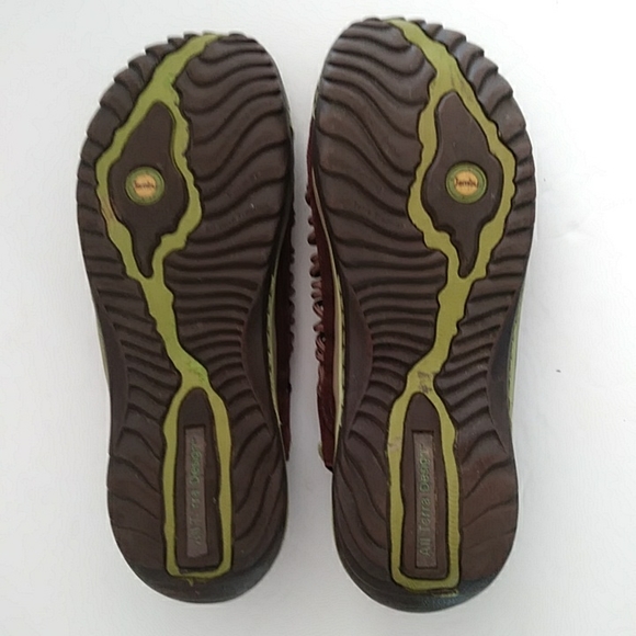 Jambu So Cal Water Savvy Leather Sneakers 9.5M Brown Green - Picture 13 of 15